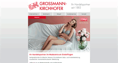 Desktop Screenshot of grossmann-kirchhofer.de